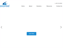 Tablet Screenshot of demandtrans.com